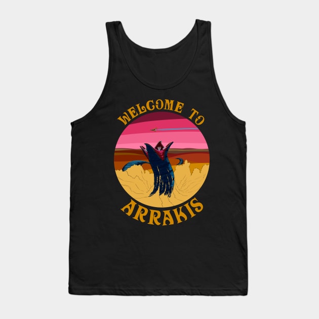 Welcome to Arrakis Tank Top by krls